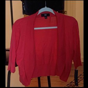 Mossimo Short Sleeve, Pink Shrug - XXL - NWT